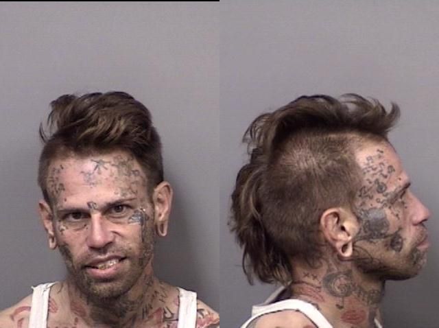 Mark Benedetto arrested Nov. 23 on misdemeanor charges of trespassing and resisting an officer without violence.